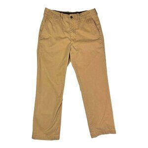 Eddie Bauer Size 32 Light Brown Chino Pants Cotton 31" Inseam